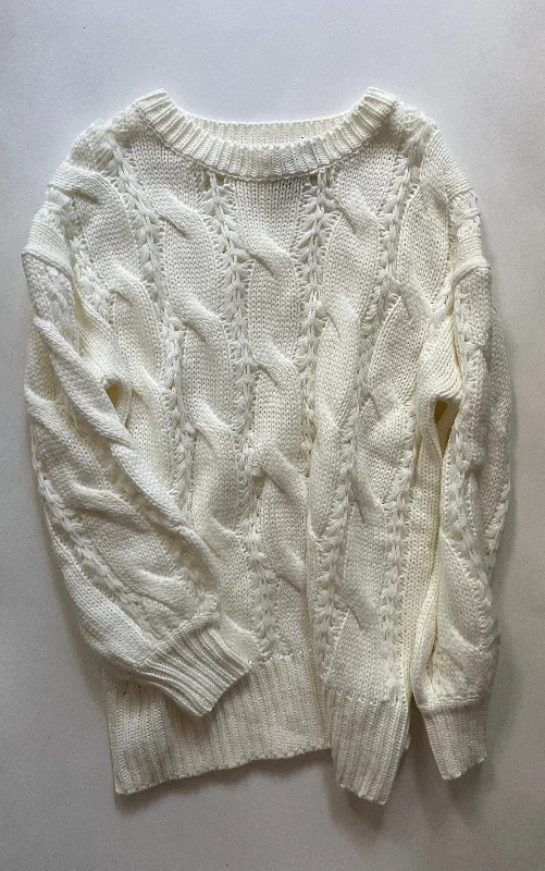 Sweater By Vine & Love In Cream, Size: M