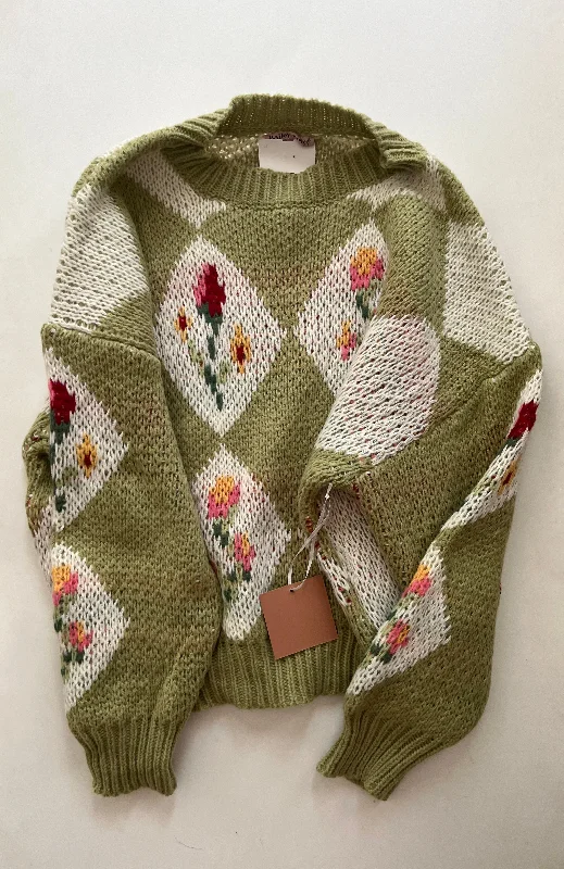 Sweater By Bailry Rose In Green, Size: L