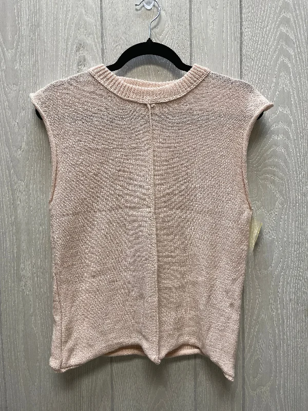 Sweater Short Sleeve By Clothes Mentor In Cream, Size: S