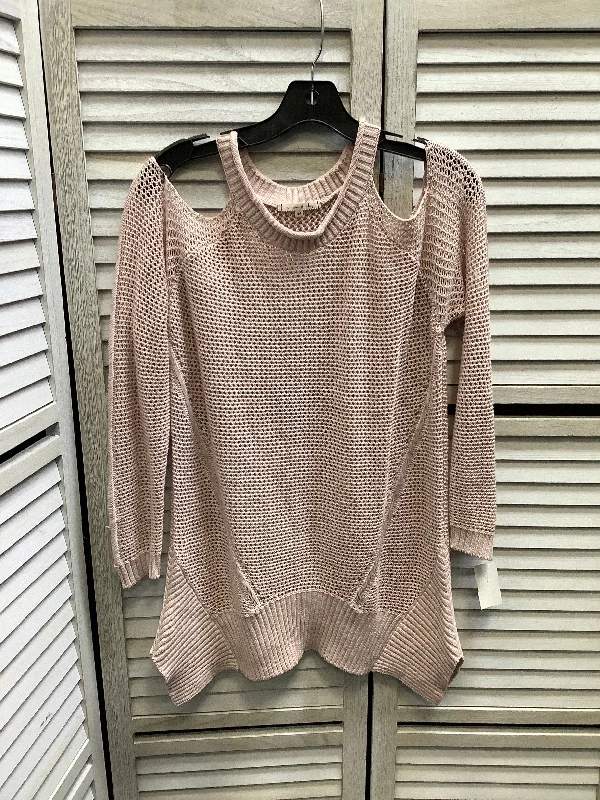 Sweater By Willow & Clay In Pink, Size: M