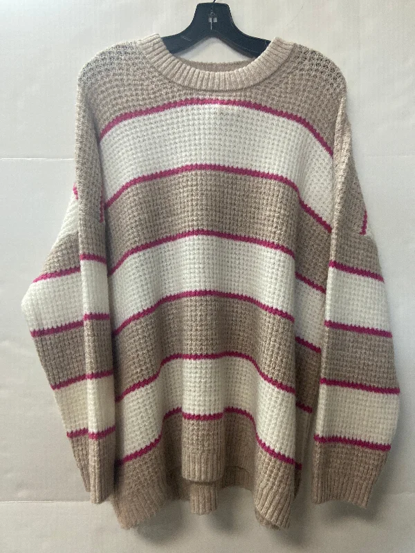 Sweater By American Eagle In Beige, Size: L