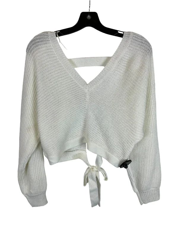 Sweater By No Comment In White, Size: S