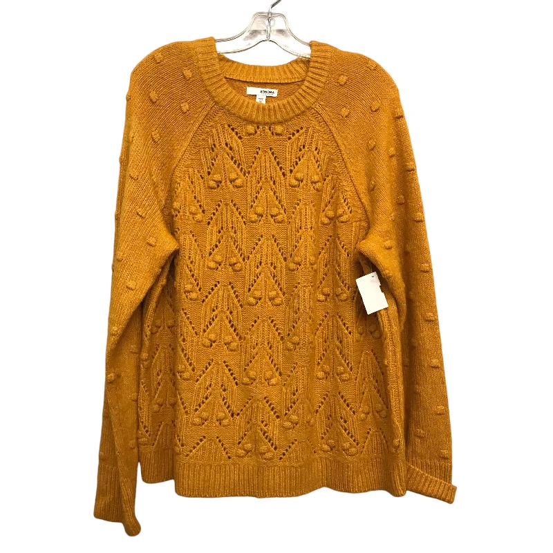 Sweater By Sonoma In Gold, Size:Xl