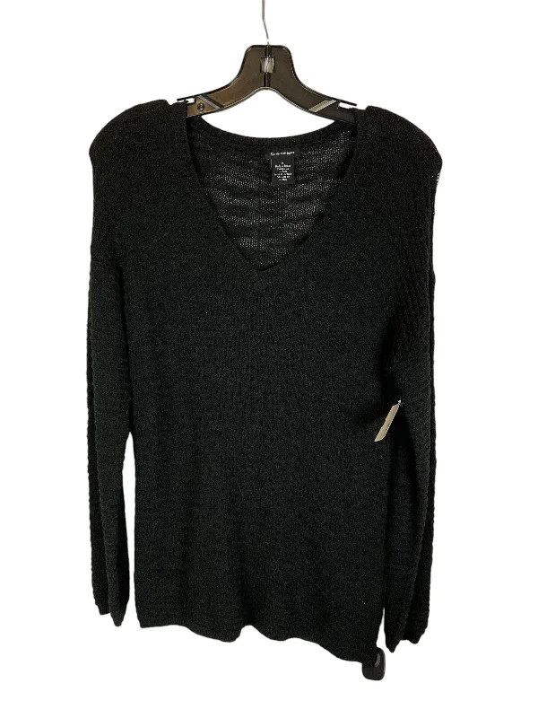 Sweater By Calvin Klein In Black, Size: M