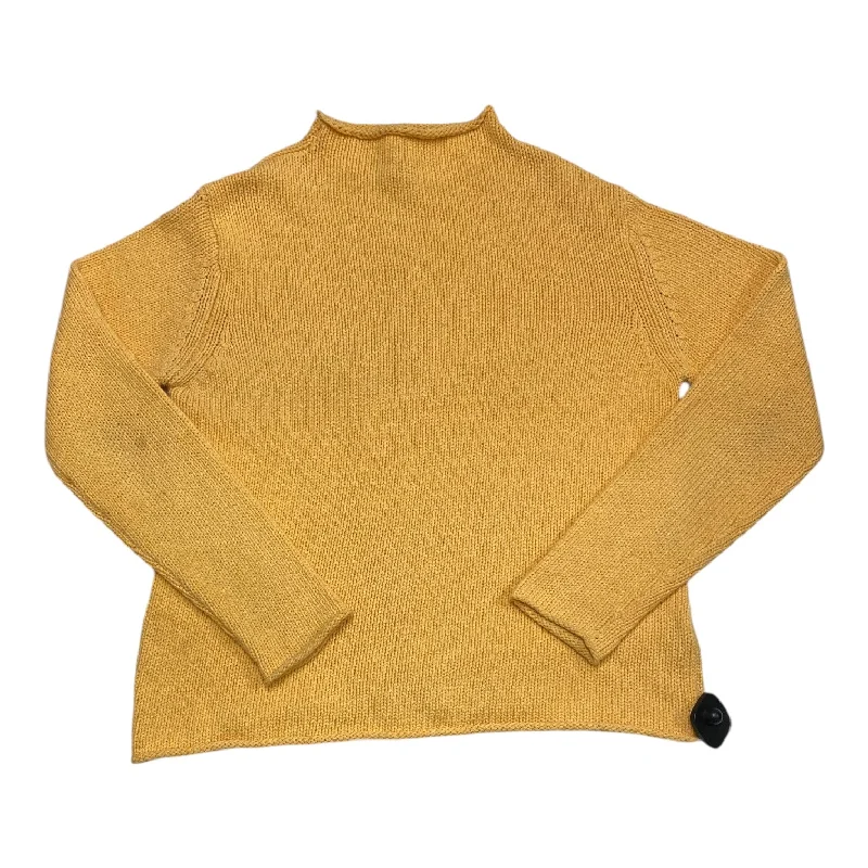 Sweater By Eileen Fisher In Orange, Size: S