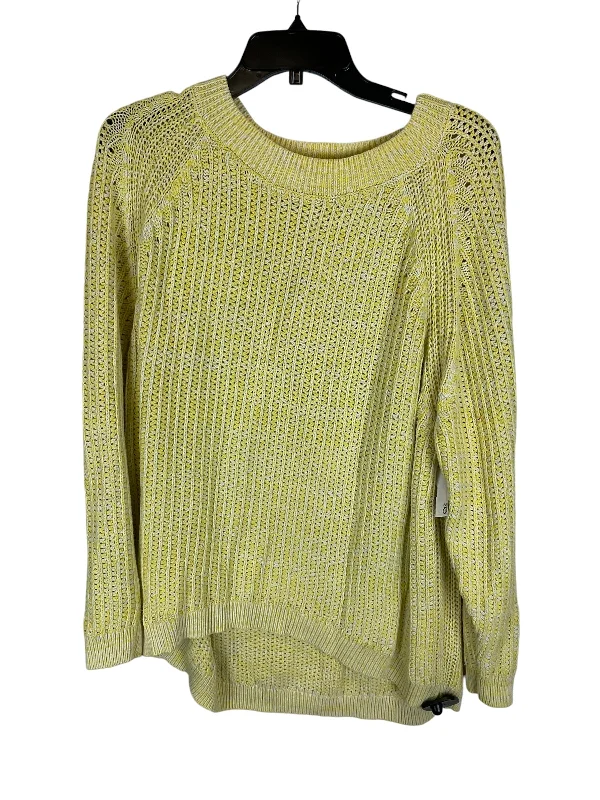 Sweater By Ava & Viv In Yellow, Size: 1x