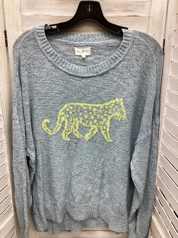 Sweater By Lou And Grey In Light Blue, Size: Xl