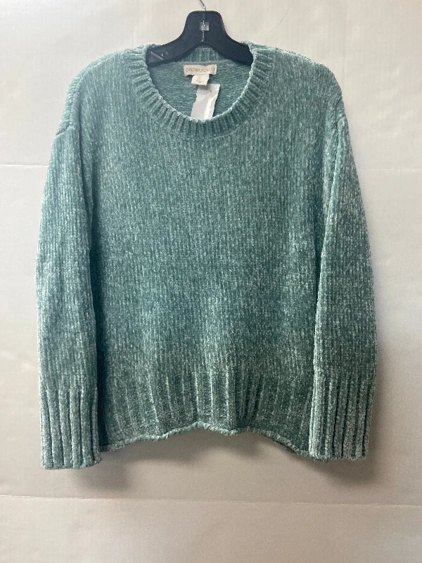 Sweater By Cynthia Rowley In Green, Size: L