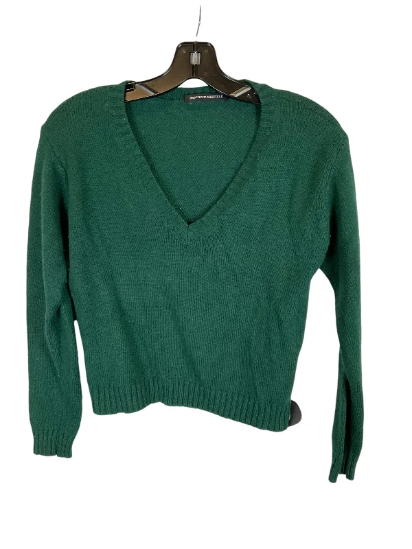 Sweater By Brandy Melville In Green, Size: S