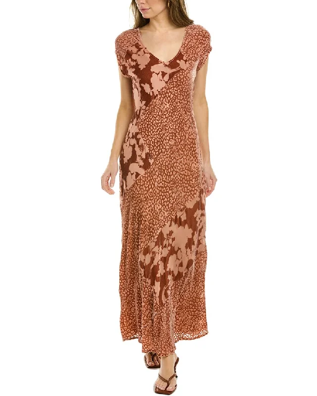 Johnny Was Ellie Silk-Blend Maxi Dress