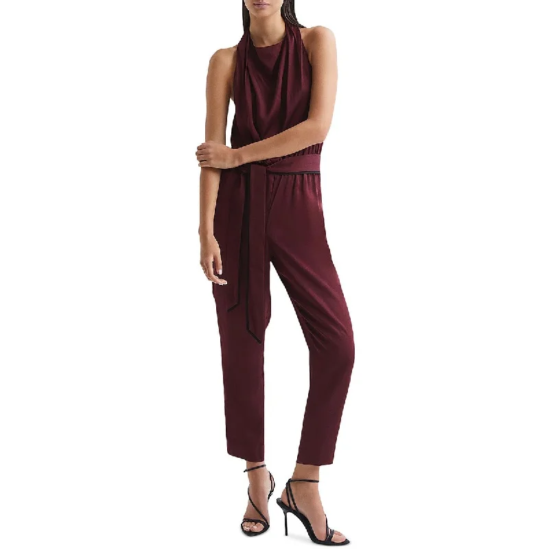 Reiss Womens Frida Wais  Jumpsuit