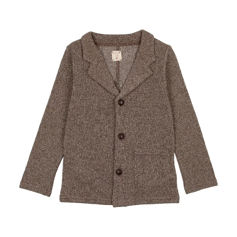 Analogie Tweed Blazer - Mushroom