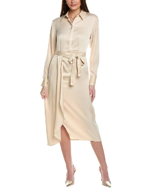 Reiss Arabella Shirt Midi Dress