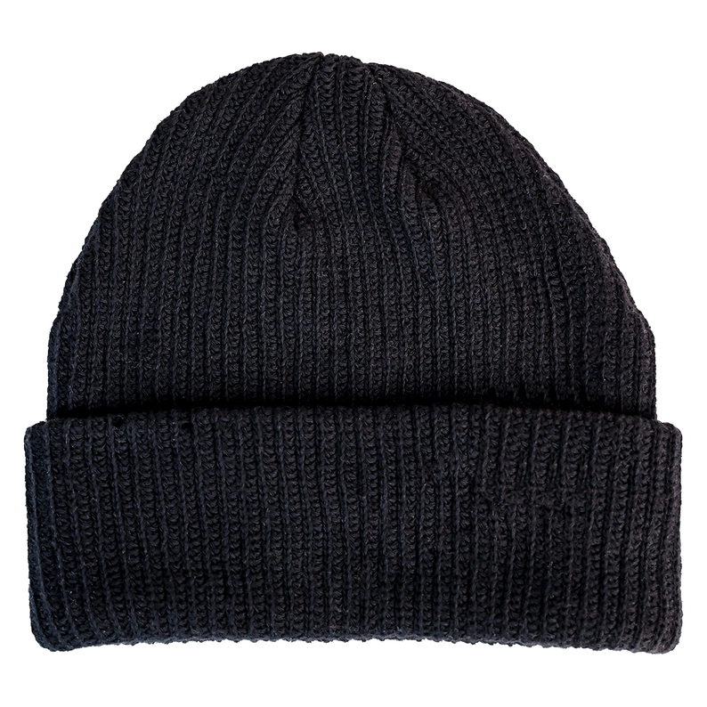 Organic Cotton Beanie in Black from Rustek