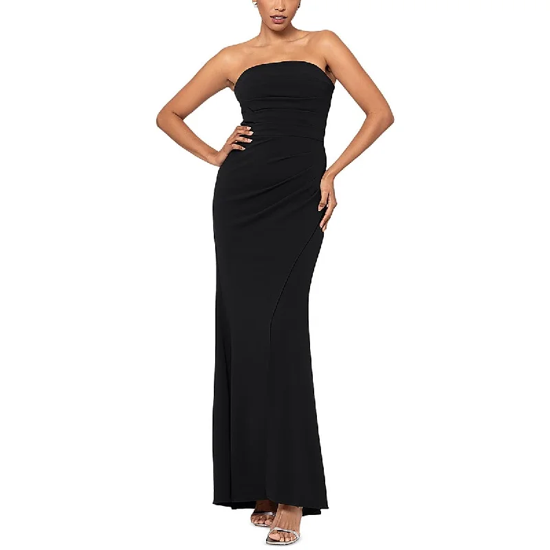 Womens Full Length Boning Evening Dress