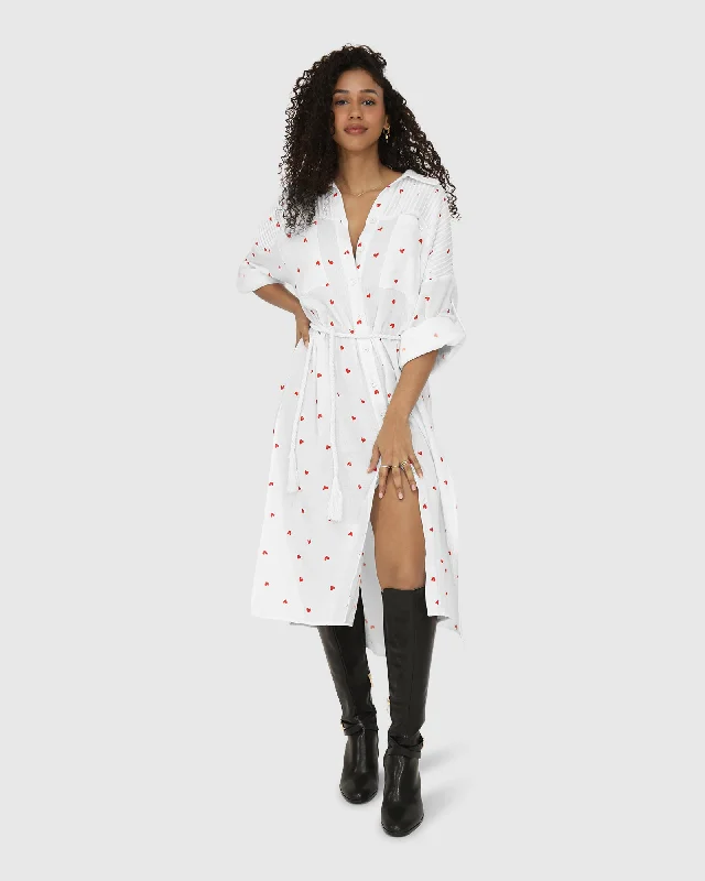 Seven Wonders Maxi Shirt Dress