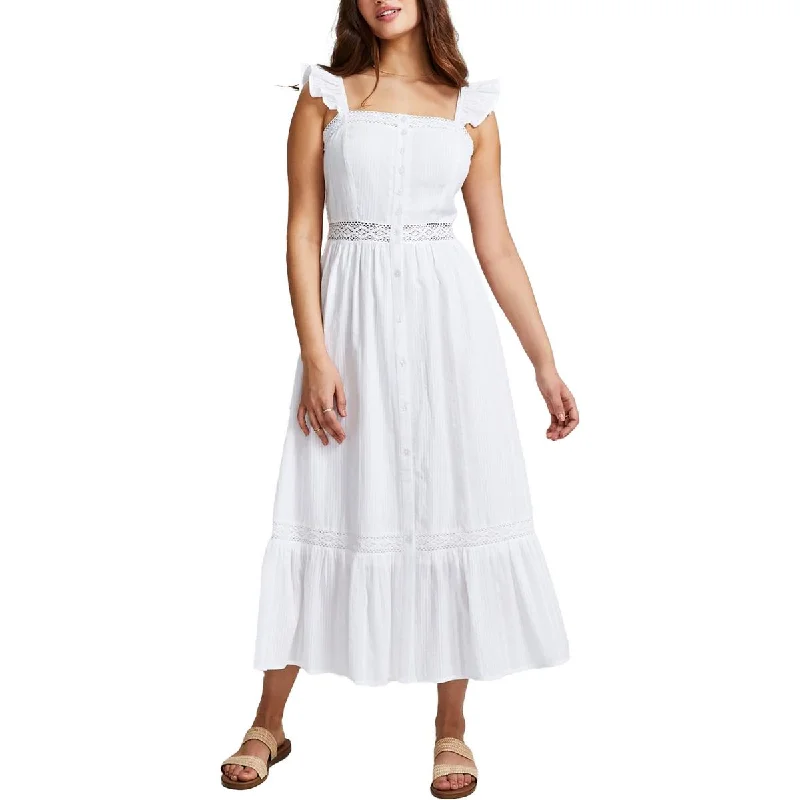 Womens Crochet Maxi Maxi Dress