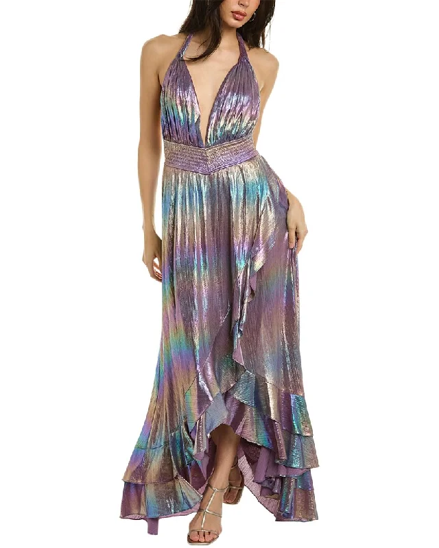 Retrofête Calico Maxi Dress