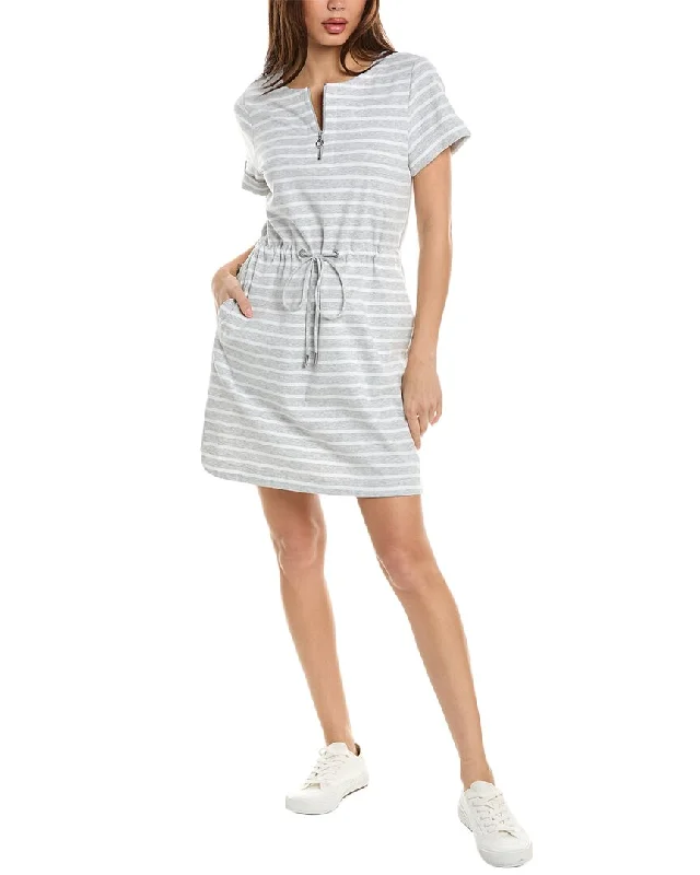 Tommy Bahama Jovanna Stripe Zip Front Mini Dress