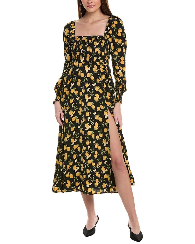 REVERIEE Midi Dress