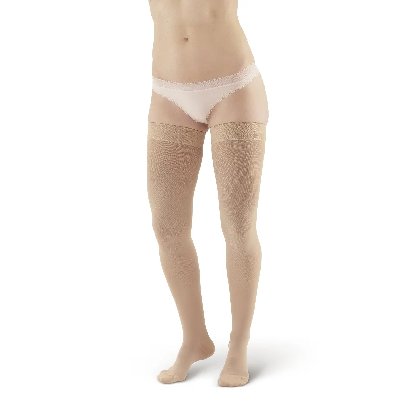 AW 315 Medical Support Thigh Highs w/Dot Band 30-40 mmHg