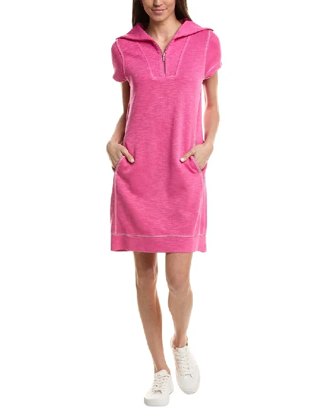 Tommy Bahama Tobago Bay 1/2-Zip Mini Dress