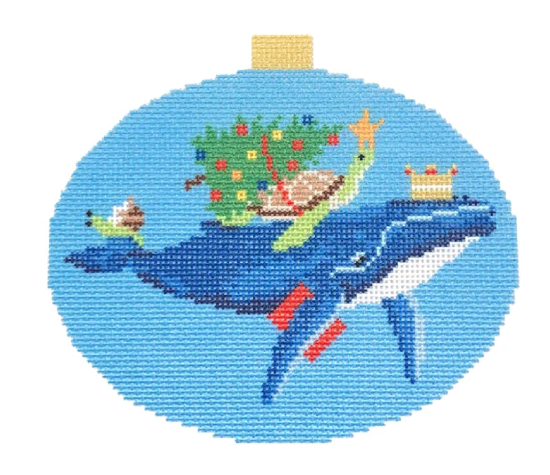 KB1679P Festive Sea Friends - Whale, Sea Turtle, and Snail