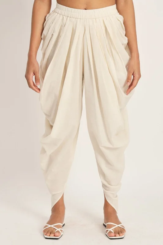 Ruched Low Waist Trousers