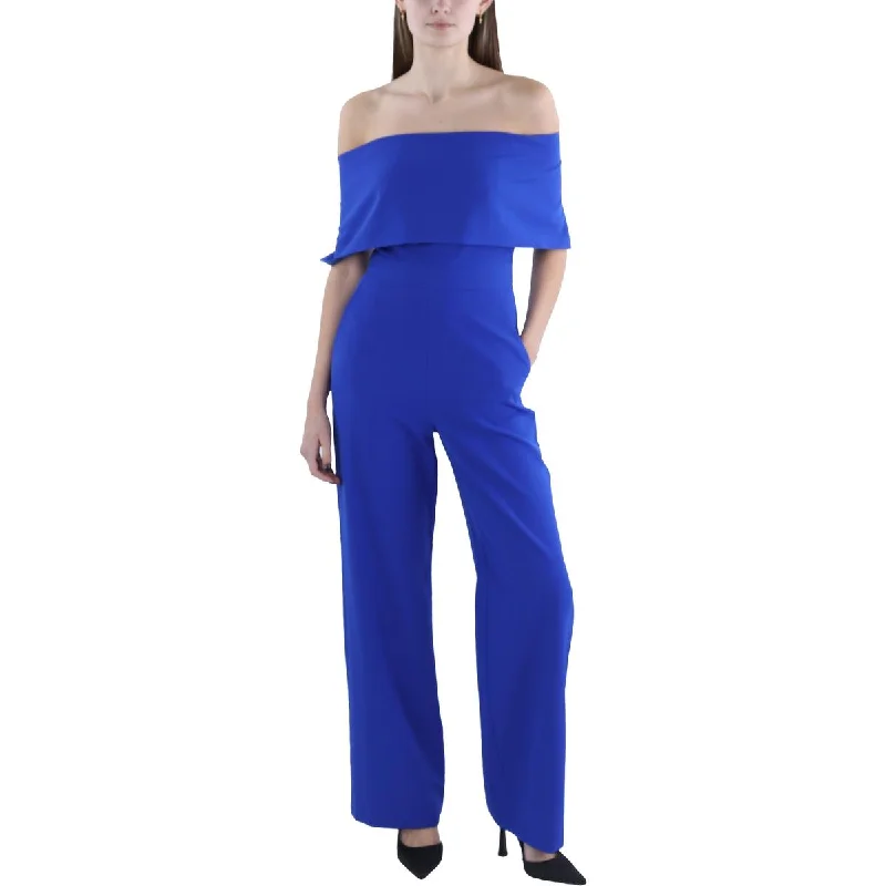 Vince Camuto Womens Pocket  Jumpsuit