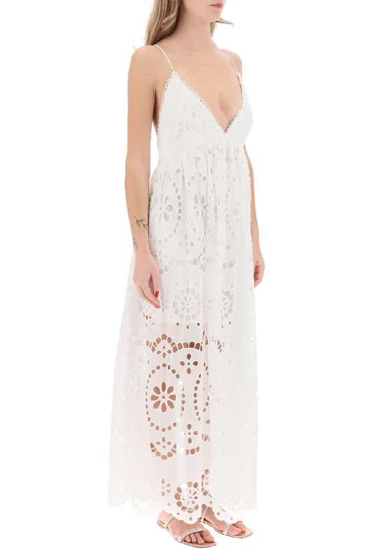 Zimmermann Lexi Maxi Dress In Broderie Anglaise